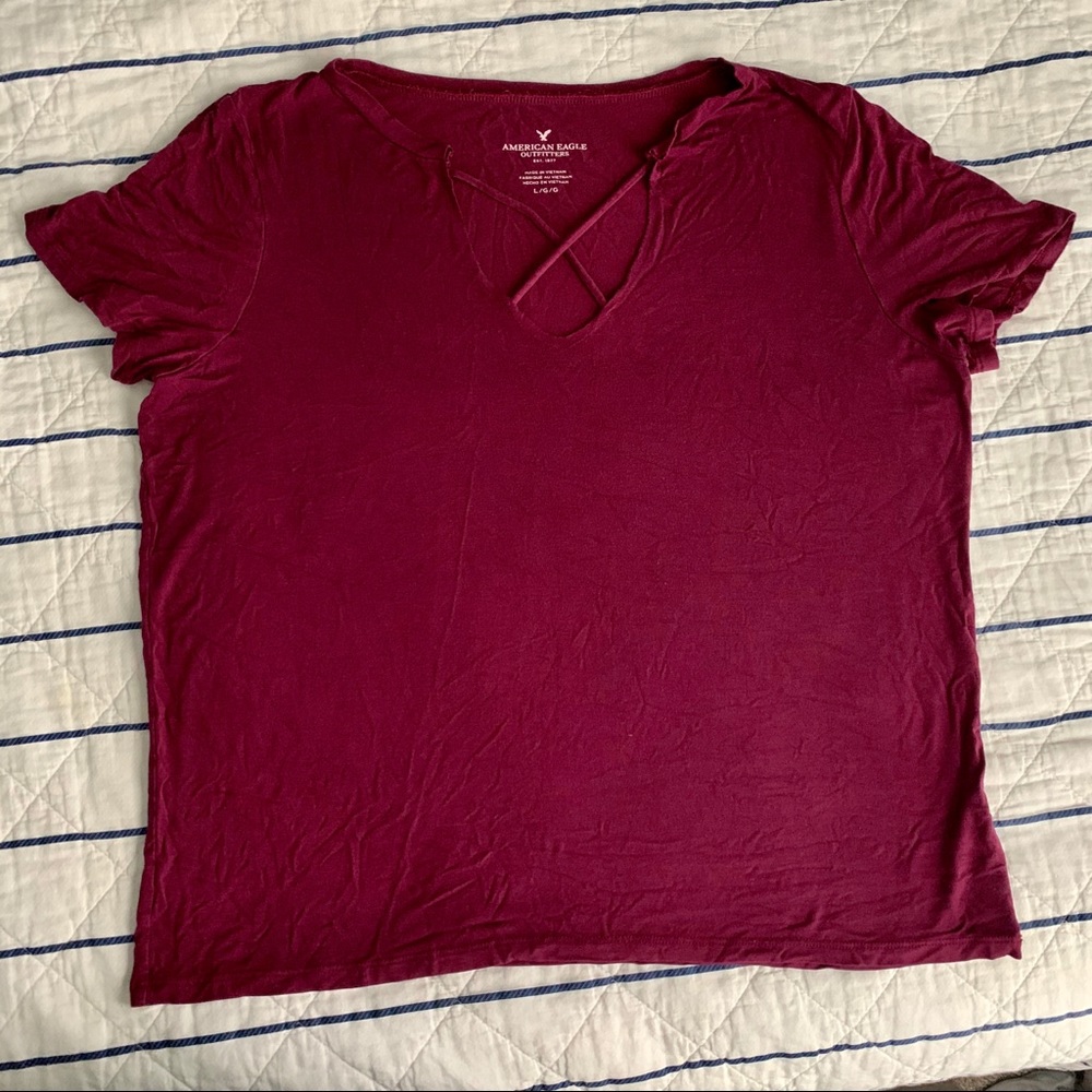 ✨American Eagle Soft Criss Cross Top